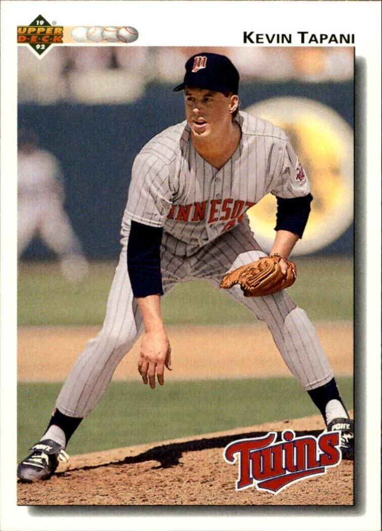 Kevin Tapani 1992 Upper Deck MLB #624 Baseball Card Minnesota Twins