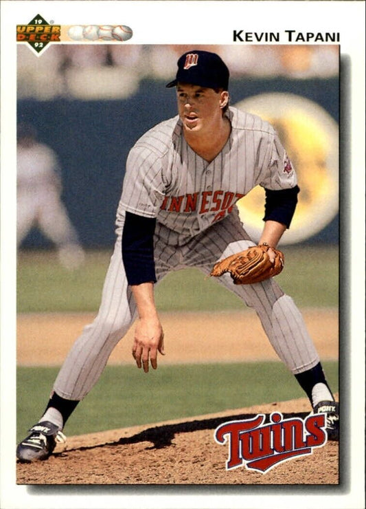Kevin Tapani 1992 Upper Deck MLB #624 Baseball Card Minnesota Twins