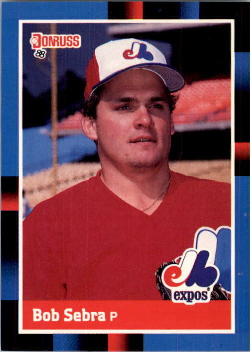 1988 Bob Sebra Donruss Baseball Card #458