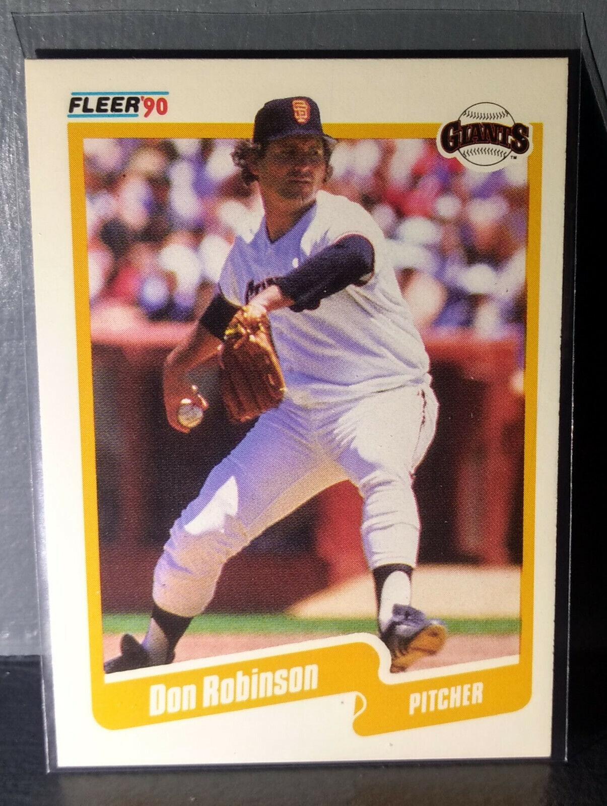 1990 Don Robinson Fleer Baseball Card #70