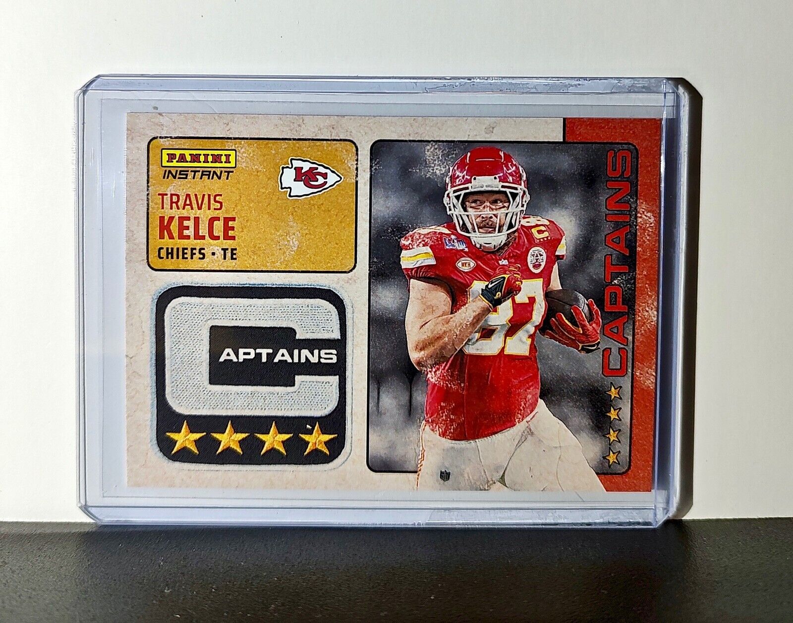 Travis Kelce 2024 Panini Captains NFL #36 Card Kansas City Chiefs 1/351