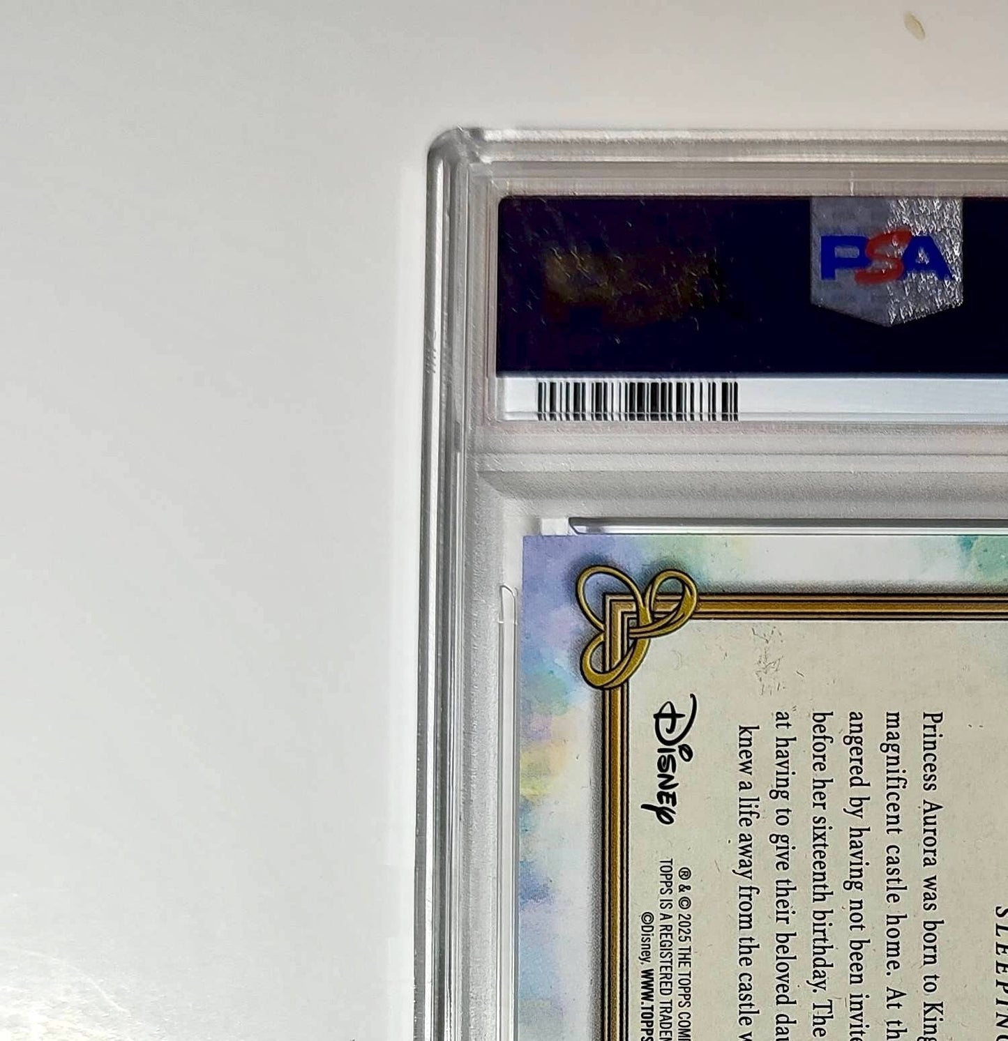 King Stefan's Castle 2025 Topps Disney #C-5 Card Sleeping Beauty PSA 9 MT