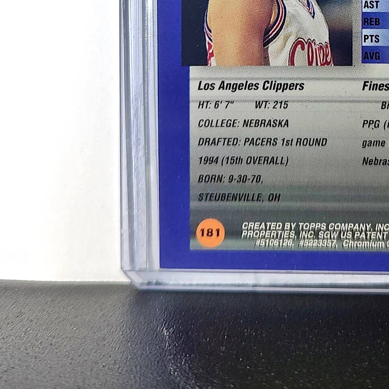 Eric Piatkowski Rookie 1994-95 Topps Finest #181 Card