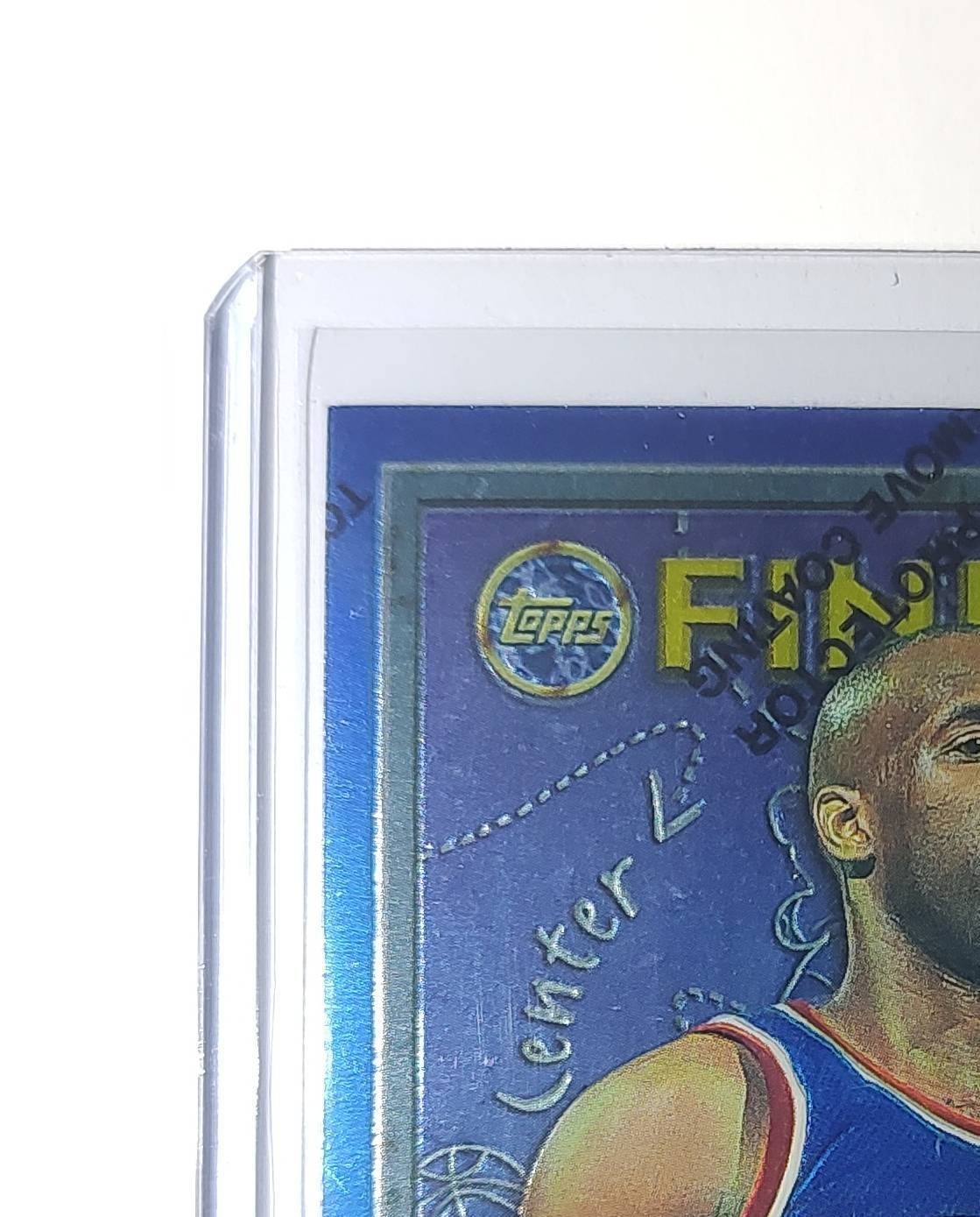 Mark West 1995-96 Topps Finest NBA #200 Card Detroit Pistons