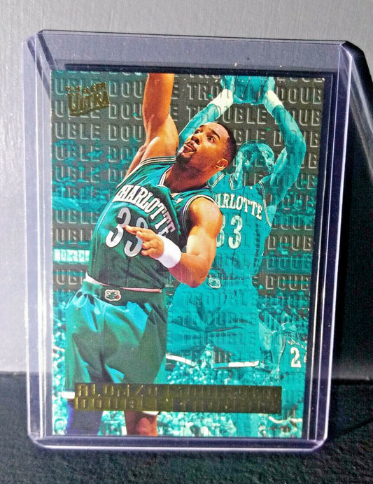 1995-96 Alonzo Mourning Fleer Ultra Double Trouble #4 Basketball Card