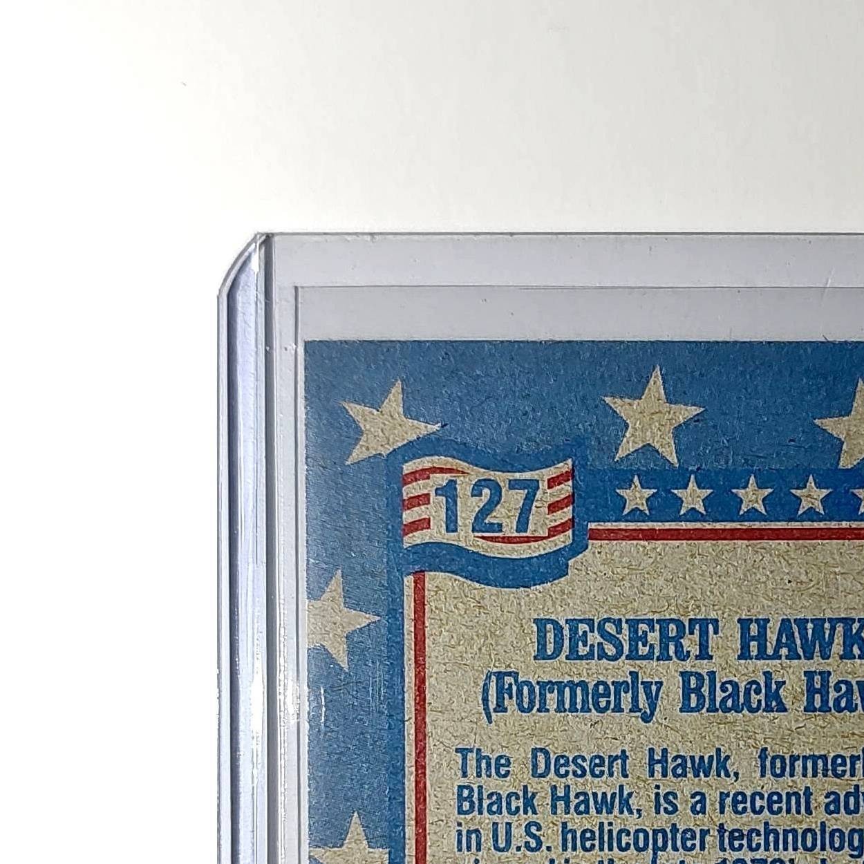 Desert Hawk 1991 Topps Desert Storm #127 Card