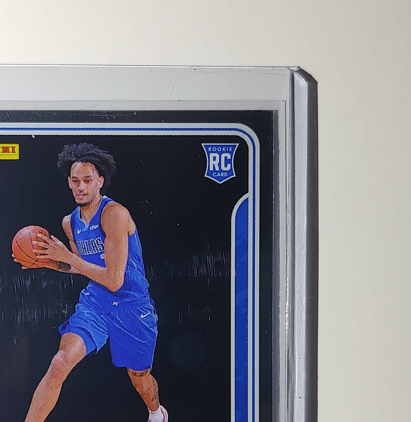 Dereck Lively II Rookie 2023-24 Panini NBA Sticker Foil Card 81 Dallas Mavericks