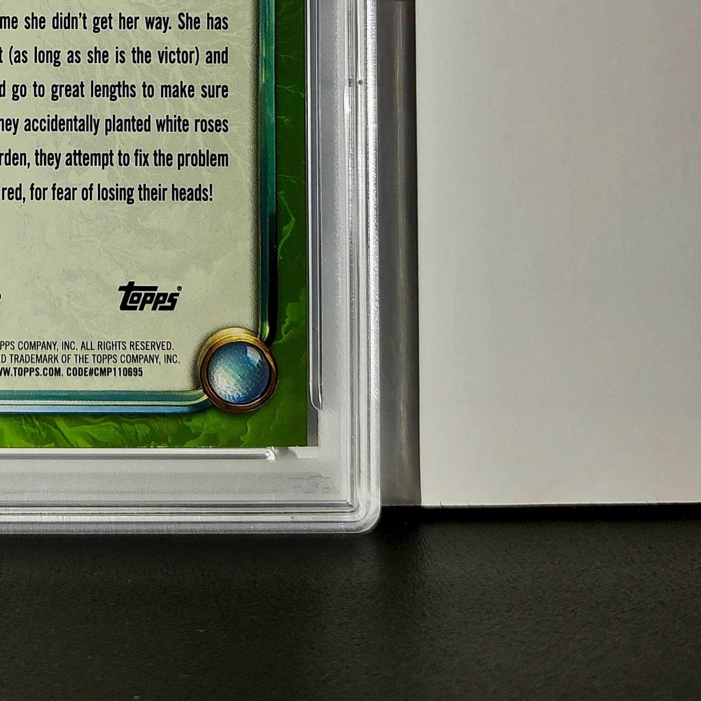 Queen of Hearts 2025 Topps Disney #174 Card Alice in Wonderland PSA 10 GM