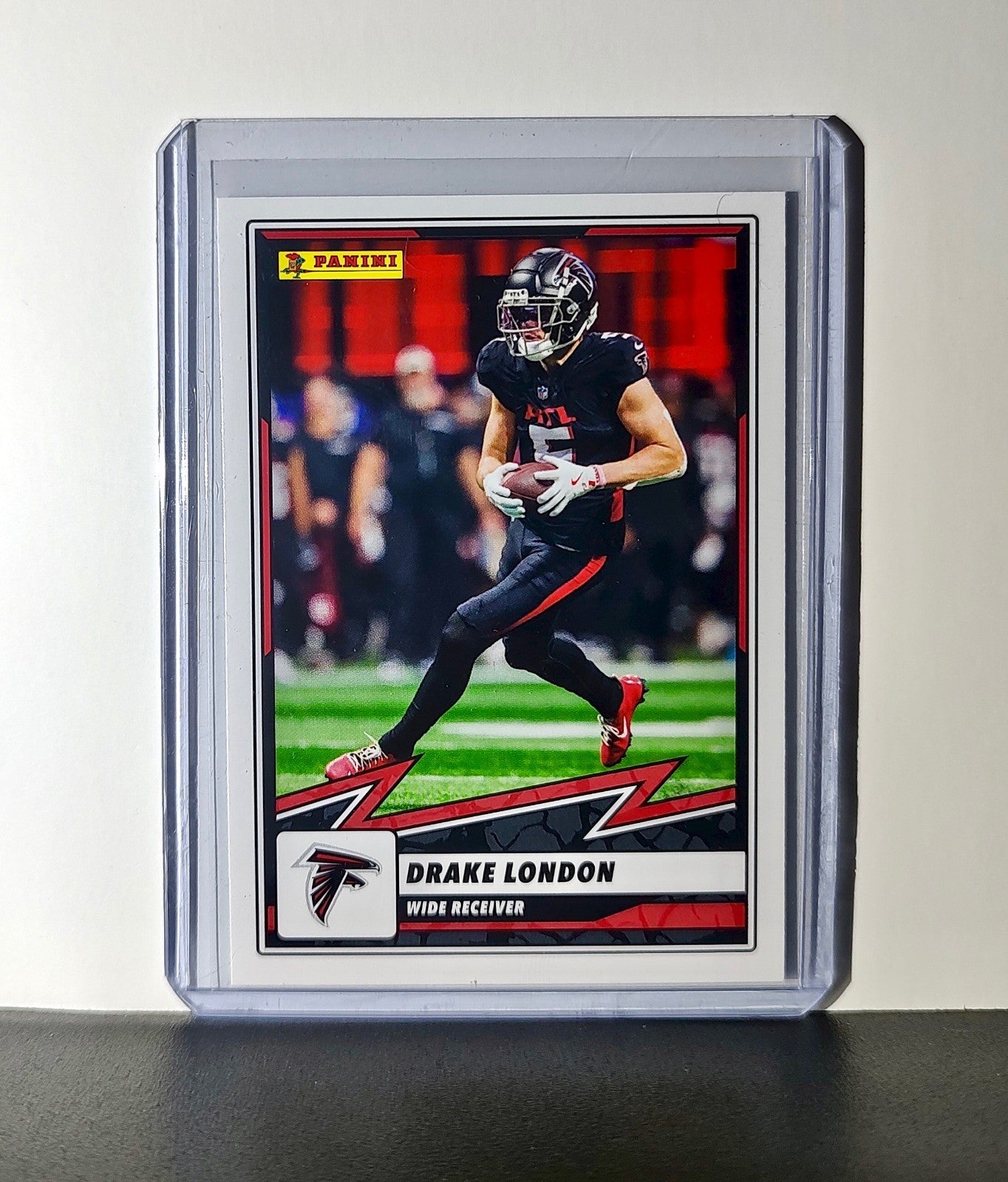 Drake London 2025 Panini NFL #65 Sticker Card Atlanta Falcons