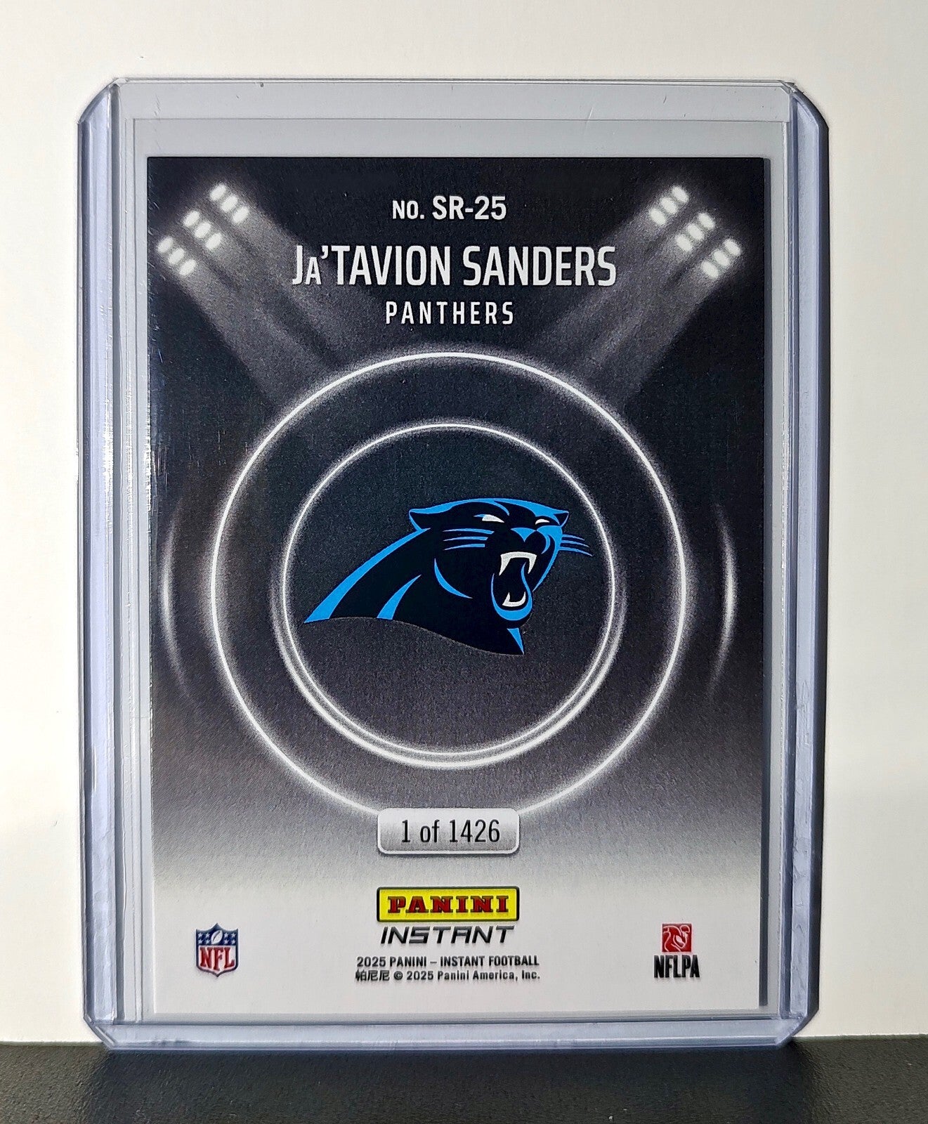 Ja'Tavion Sanders Rookie 2024 Panini Spotlight Rookies NFL #25 Card 1 of 1426