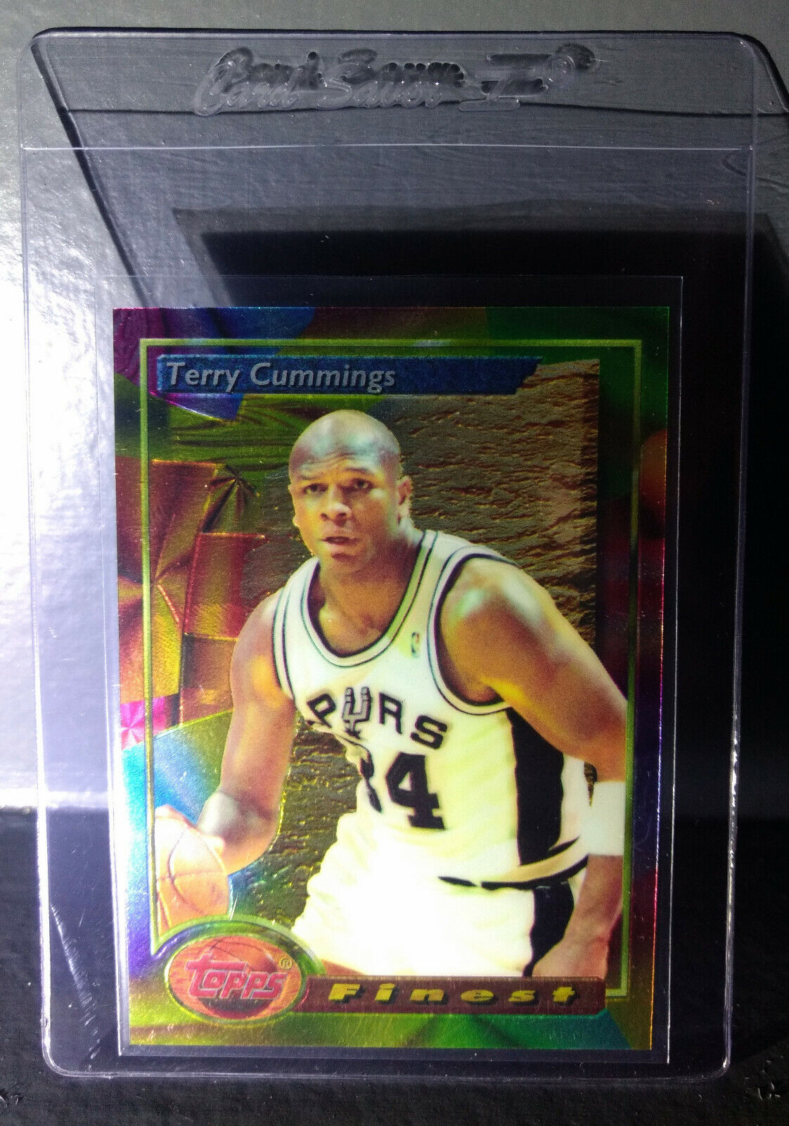 1993-94 Topps Finest Terry Cummings #45 Basketball Card