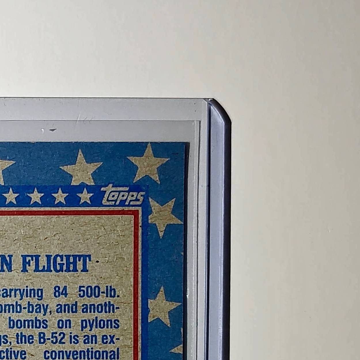B-52 in Formation 1991 Topps Desert Storm #135 Card