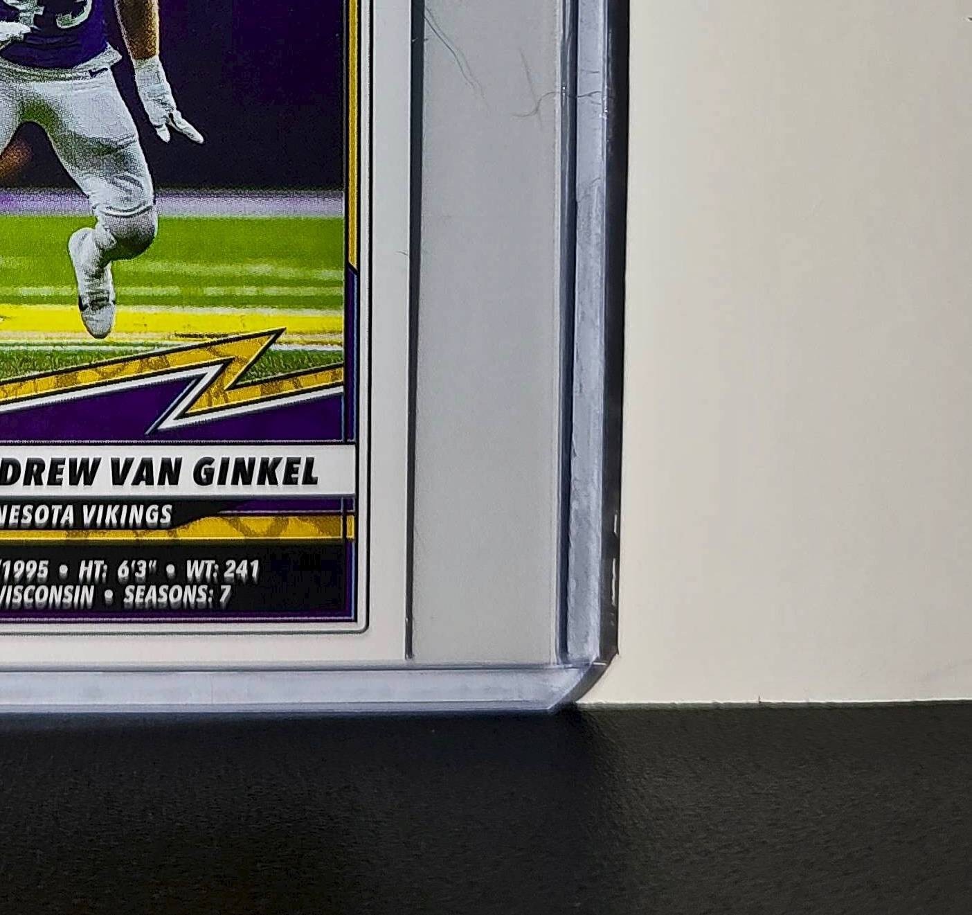 Andrew Van Ginkel 2025 Panini NFL #416 Sticker Minnesota Vikings
