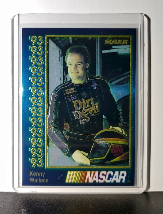 Kenny Wallace 1993 Maxx Premier Plus Racing #40 NASCAR Card SABCO Racing