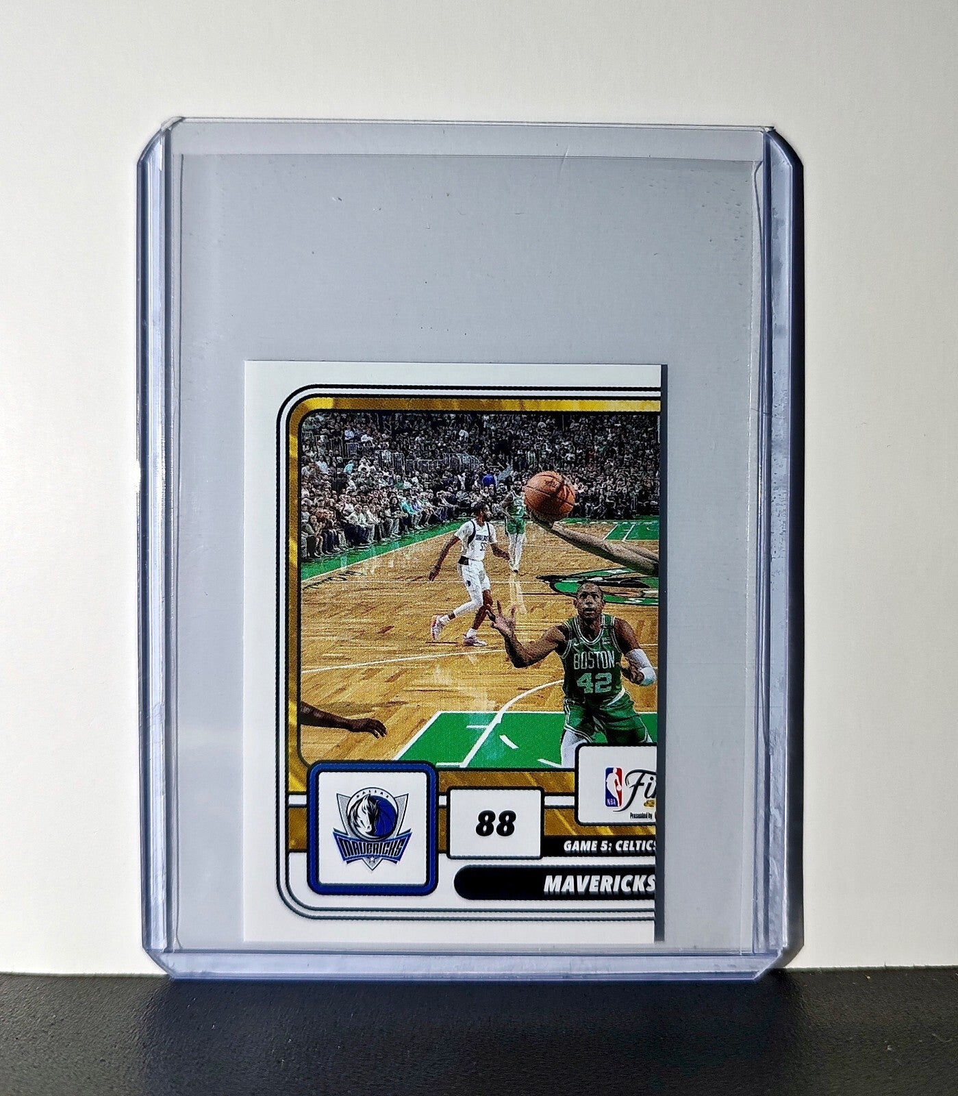 2023-24 NBA Finals Game 5 2024-25 Panini NBA #21 Sticker Card