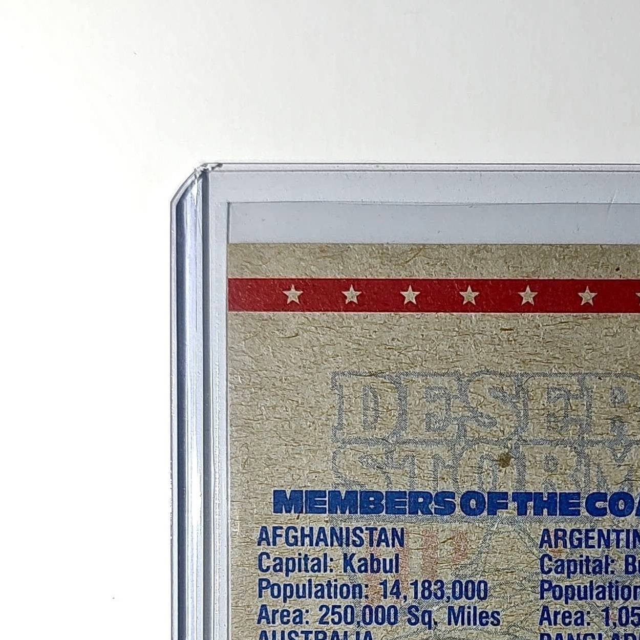 Mid-Air Refueling 1991 Topps Desert Storm #79 Card