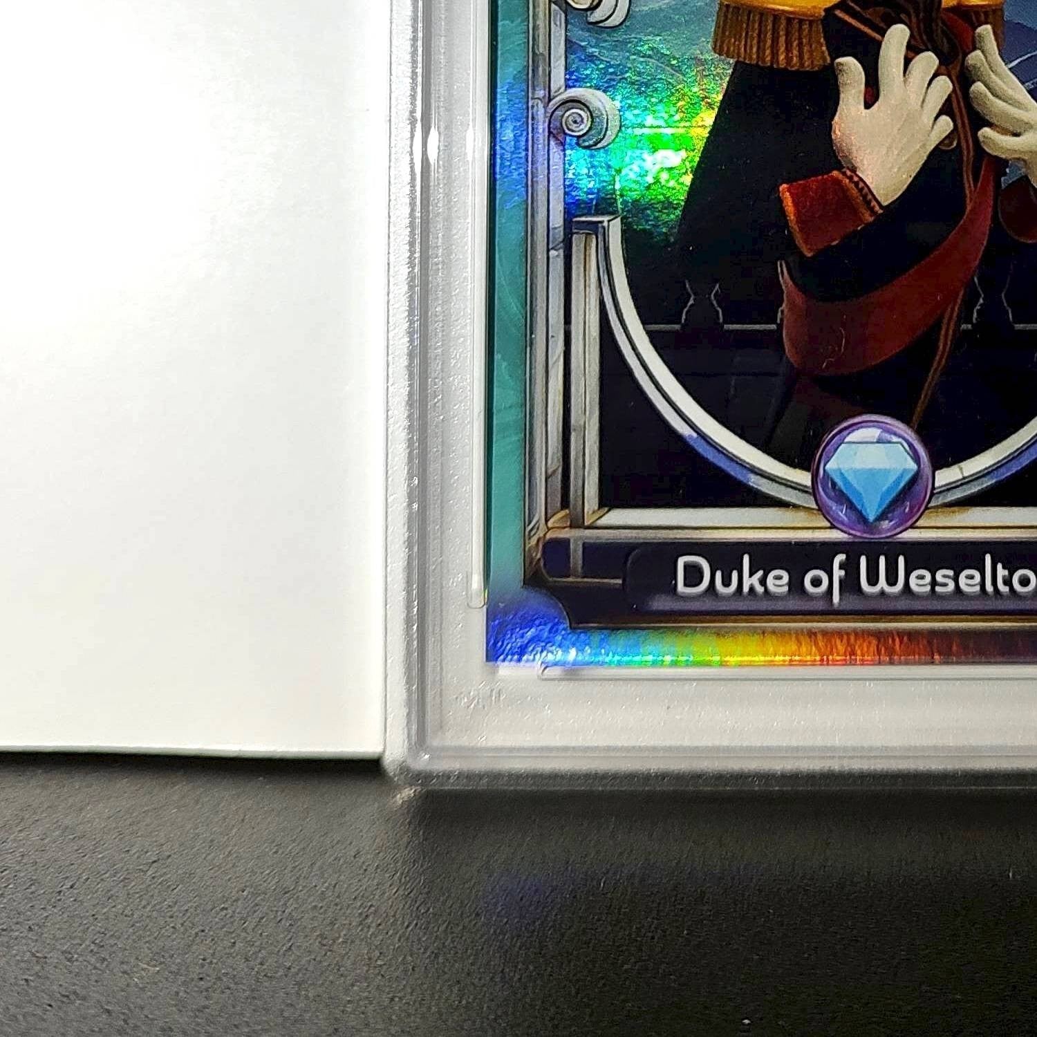 Duke of Weselton 2025 Topps Disney Wonder #148 Diamond Card Frozen PSA 7