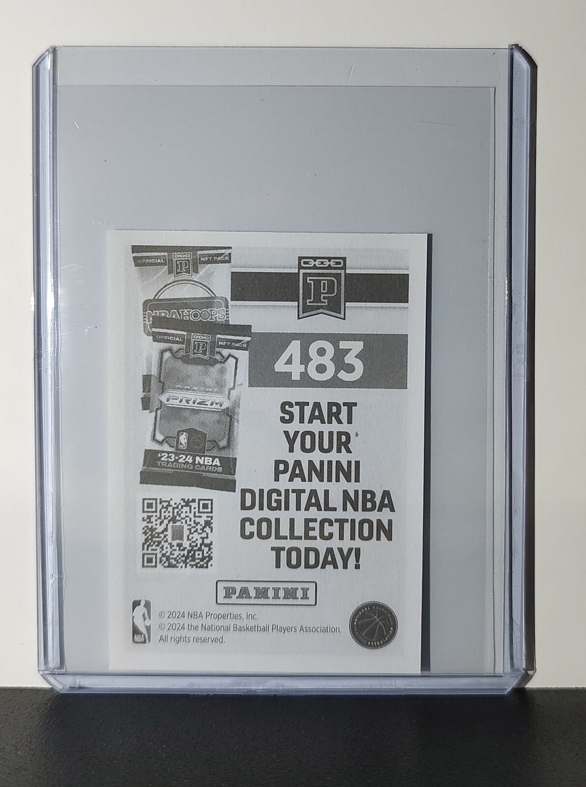 Logo 2024-25 Panini NBA #483 Sticker Card Utah Jazz