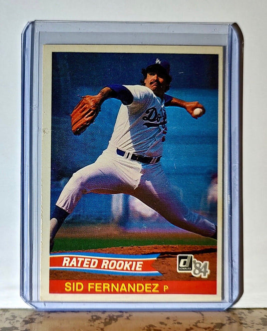 Sid Fernandez 1984 Donruss Rated Rookie MLB #44 Card Los Angeles Dodgers