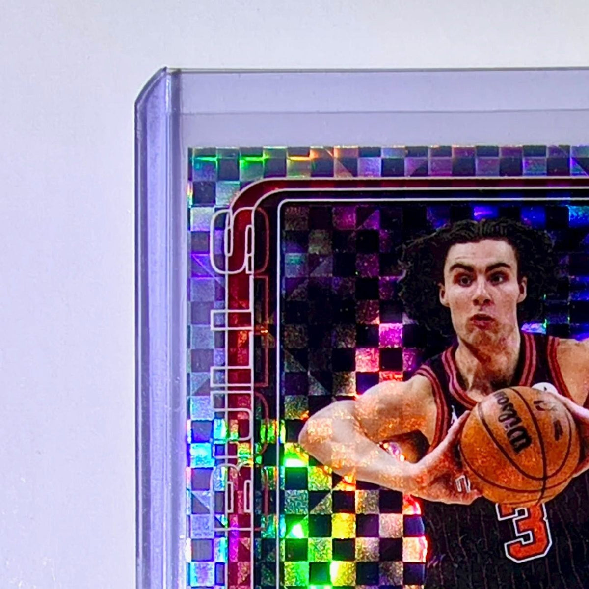 Josh Giddey 2025-26 NBA Topps Chrome Update X-Fractor #118 Card Chicago Bulls