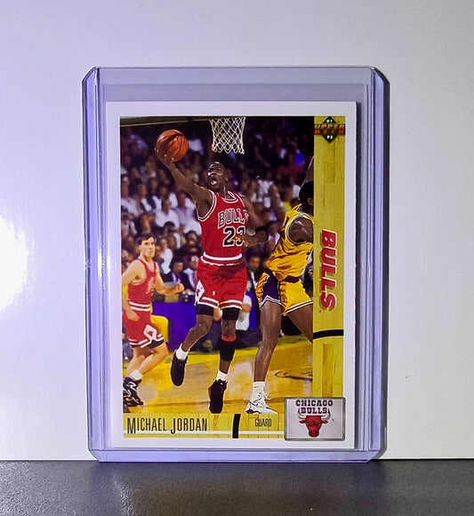 Michael Jordan 1991-92 Upper Deck #44 Basketball Card Chicago Bulls