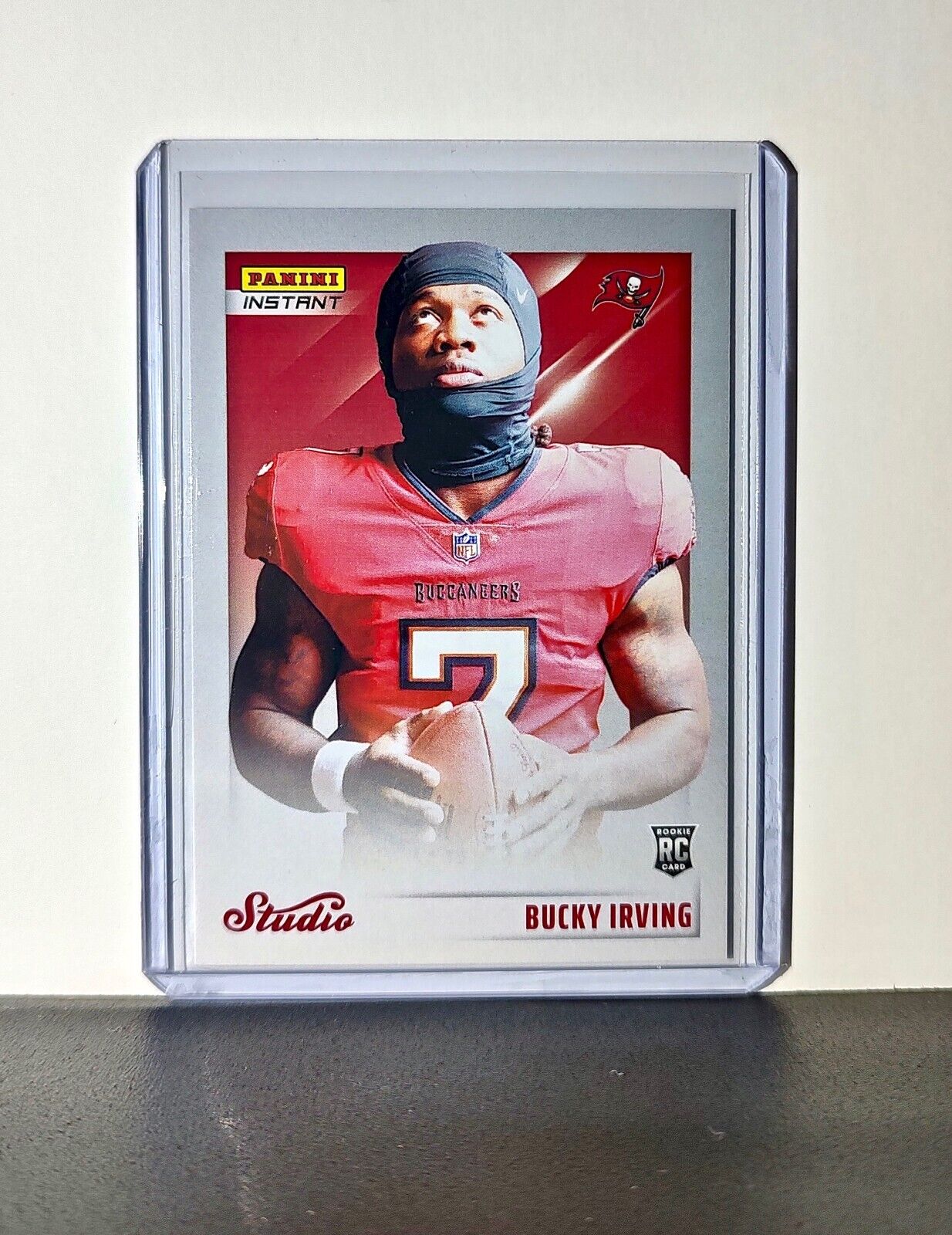 Bucky Irving 2024 Panini NFL Studio Rookies #6 Card Tampa Bay Buccaneers 1/1672