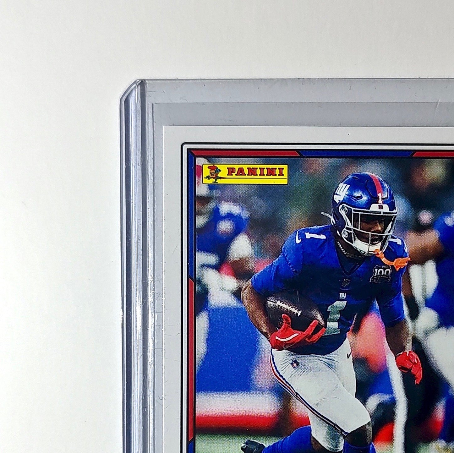 Malik Nabers 2025 Panini NFL #43 Sticker Card New York Giants