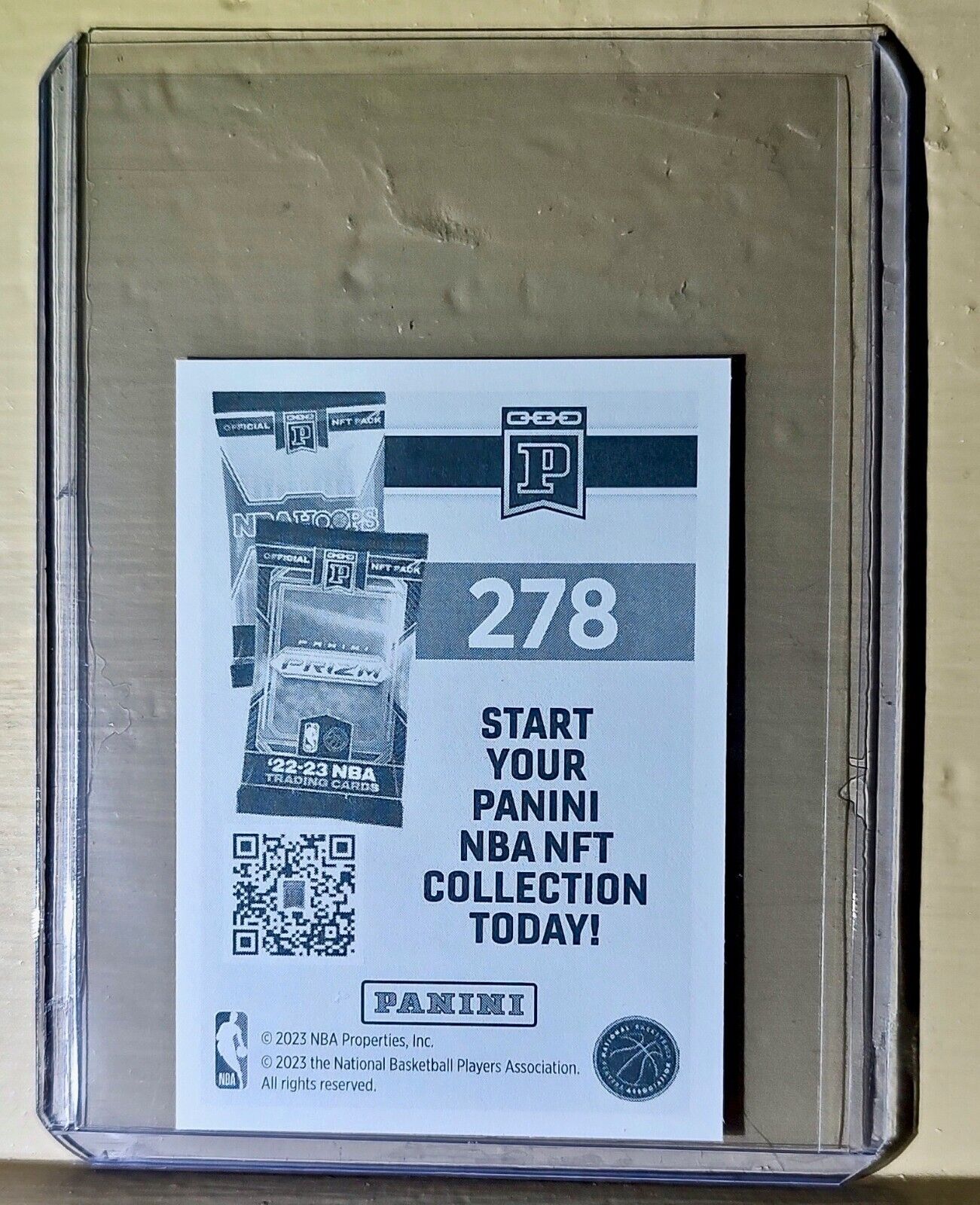 2023-24 Jakob Poeltl Panini NBA Basketball #278 Sticker Toronto Raptors