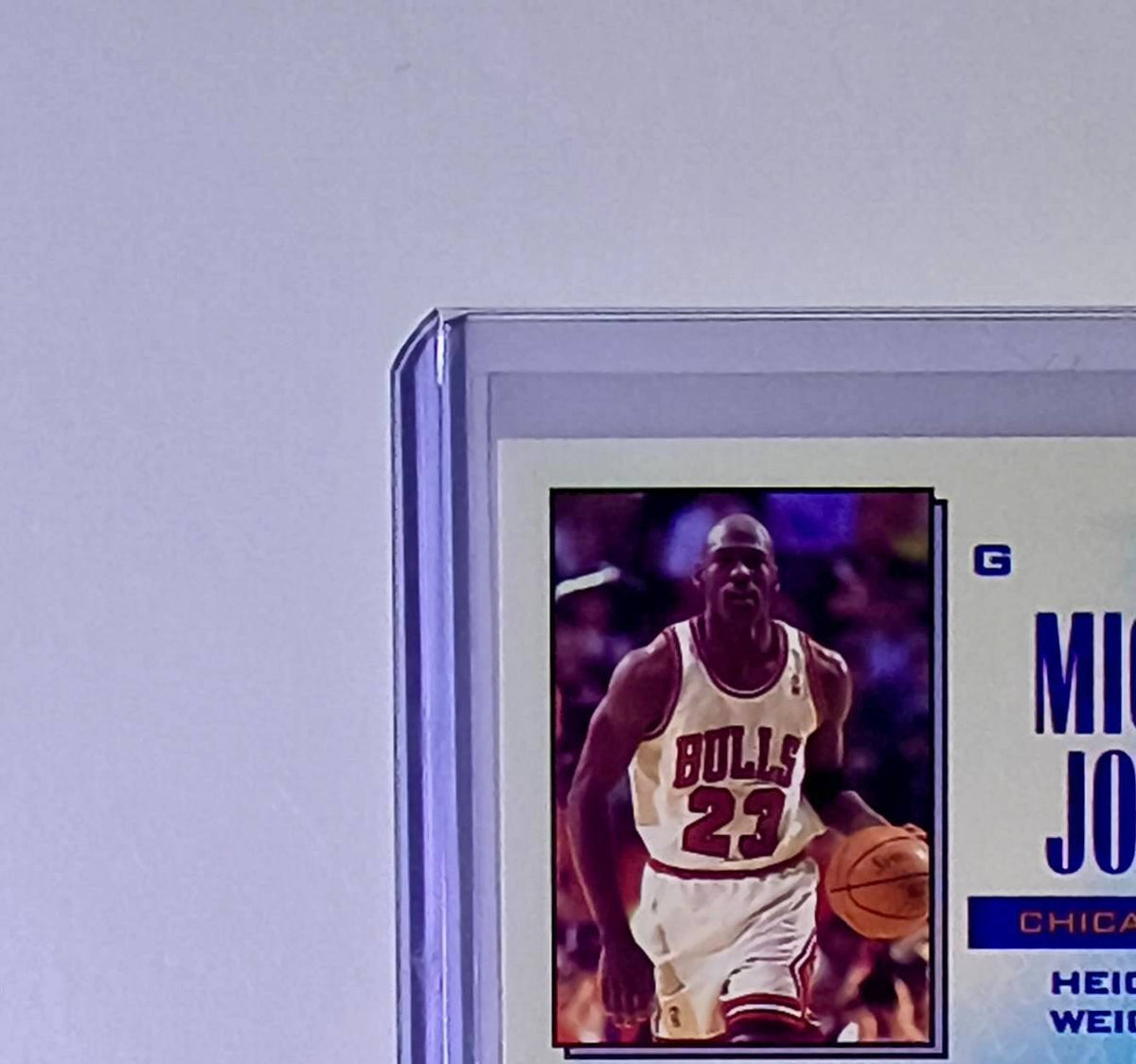 Michael Jordan 1993-94 Topps Reigning Scoring Leader #384 Card Chicago Bulls