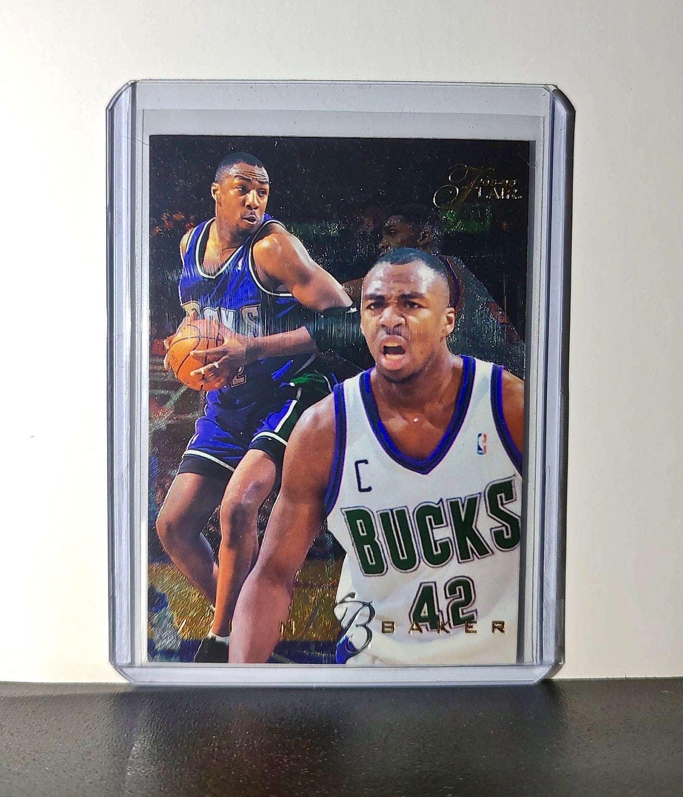 Vin Baker 1995-96 Flair NBA #74 Card Milwaukee Bucks