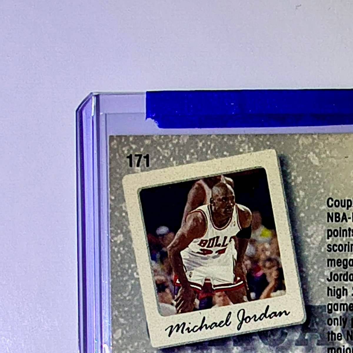 Michael Jordan 1993-94 Upper Deck Season Leaders #171 Basketball Card Bulls