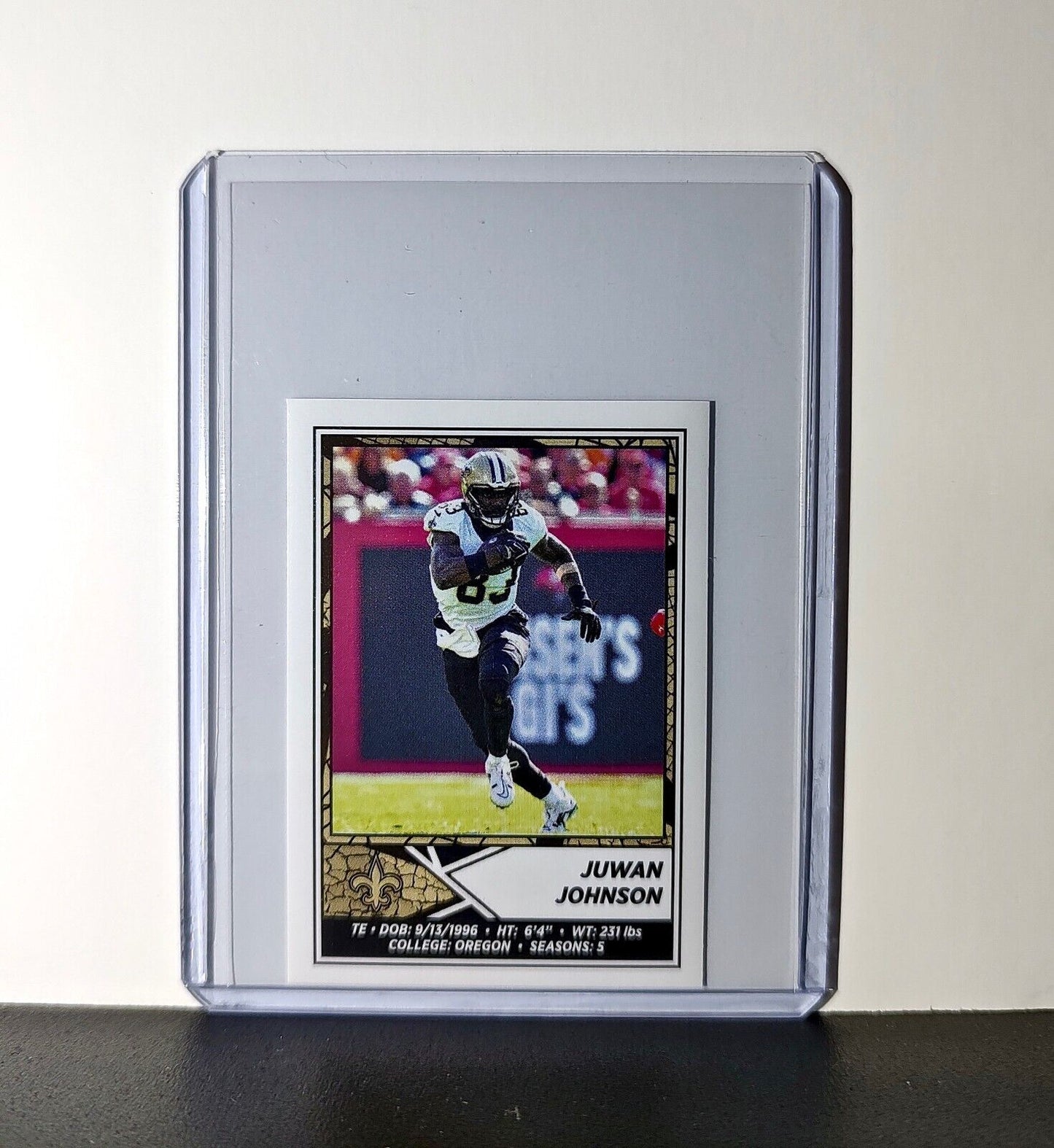 Juwan Johnson 2024 Panini NFL Sticker #464 New Orleans Saints