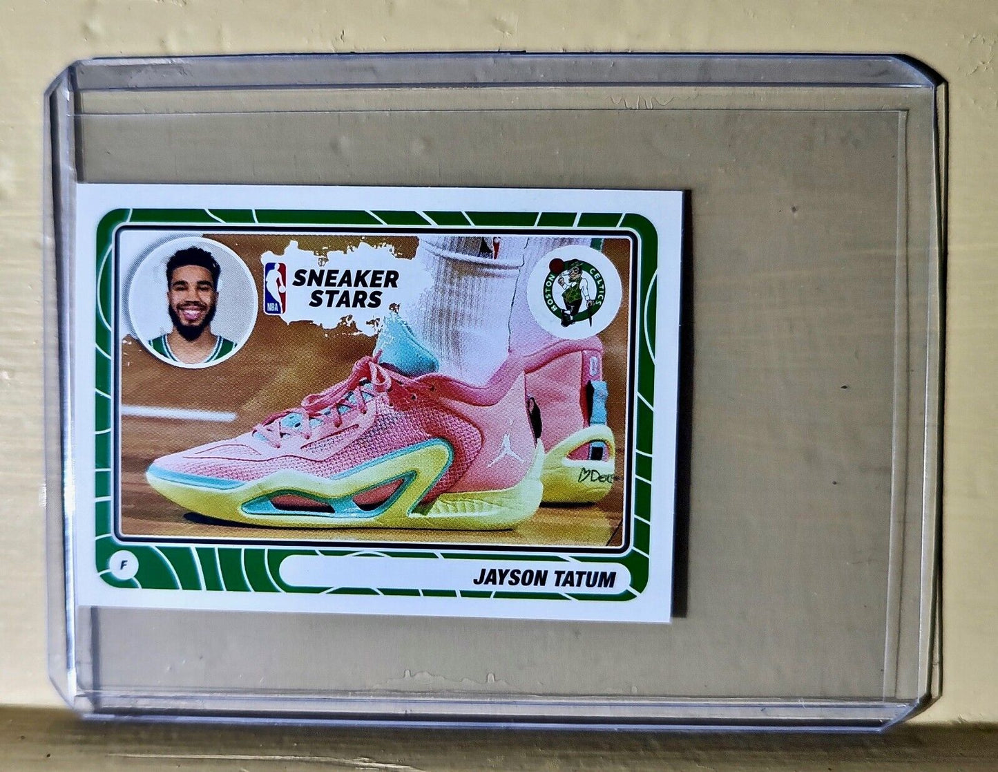 Jayson Tatum 2023-24 Panini NBA Basketball #51 Sneaker Stars Sticker