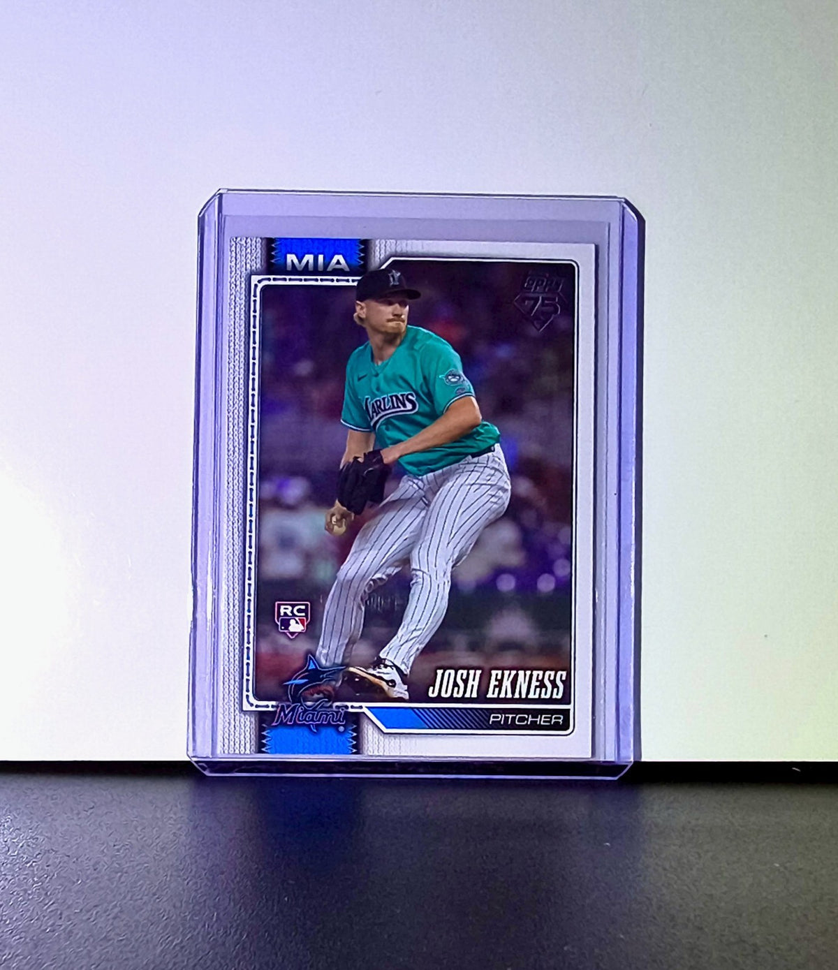 Josh Ekness Rookie 2026 Topps Update MLB #US42 Card Miami Marlins