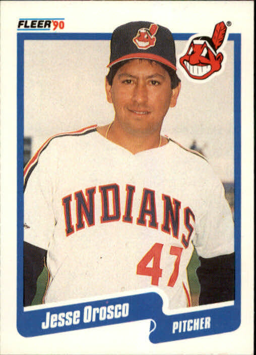 1990 Jesse Orosco Fleer Baseball Card #500