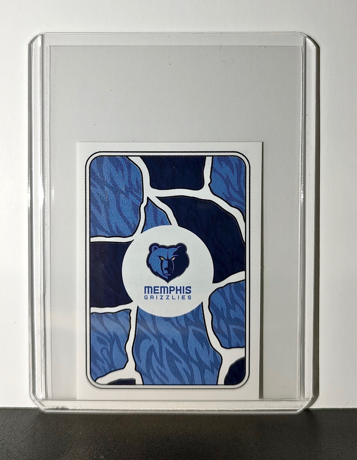 Logo 2024-25 Panini NBA #379 Sticker Card Memphis Grizzlies