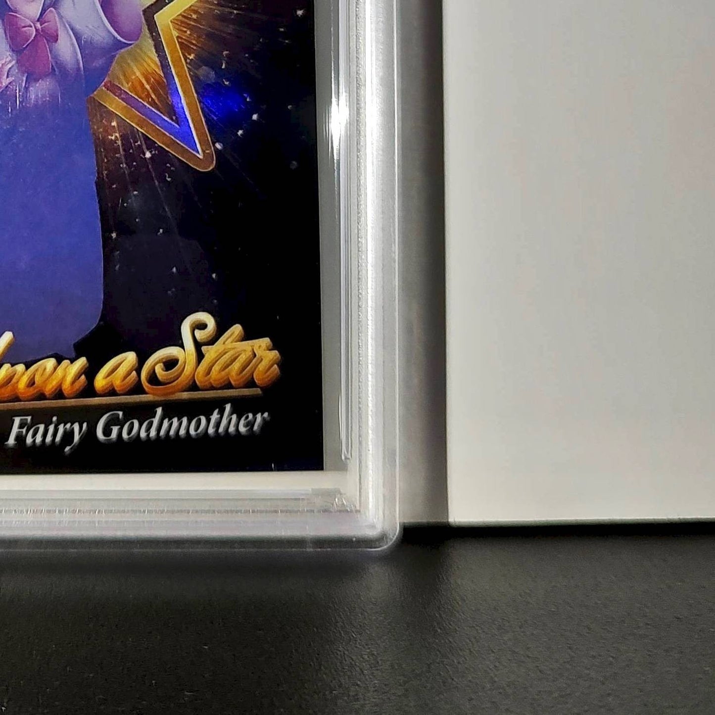 Fairy Godmother 2025 Topps Chrome Disney #W-20 Wish Upon A Star Die Cut PSA 9