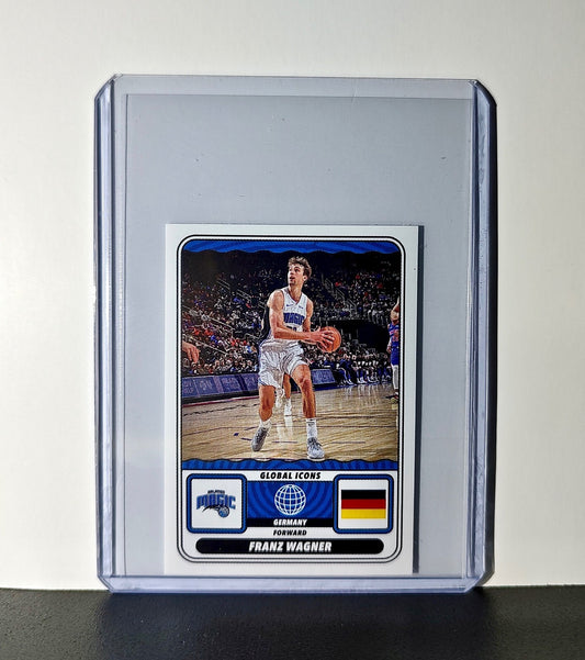 Franz Wagner Global Icons 2024-25 Panini NBA #63 Sticker Card Orlando Magic