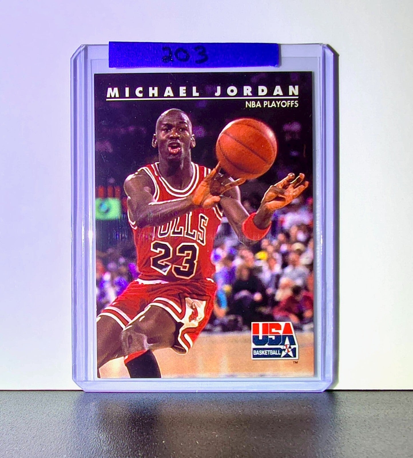 Michael Jordan 1992-93 Skybox USA Basketball #42 Basketball Card Chicago Bulls