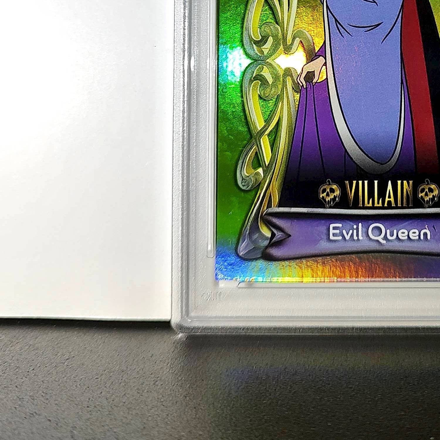 Evil Queen 2025 Topps Disney #172 Card Snow White and the Seven Dwarfs PSA 9