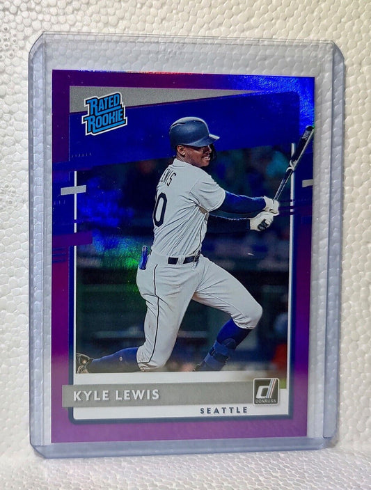 Kyle Lewis 2020 Panini Donruss MLB #56 Rated Rookie Card Seattle Mariners