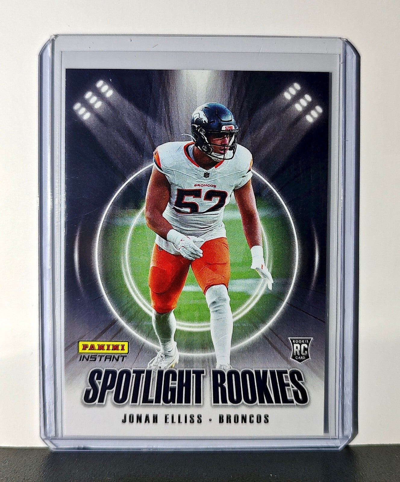 Jonah Elliss Rookie 2024 Panini Spotlight Rookies NFL #36 Card Broncos 1 of 1426