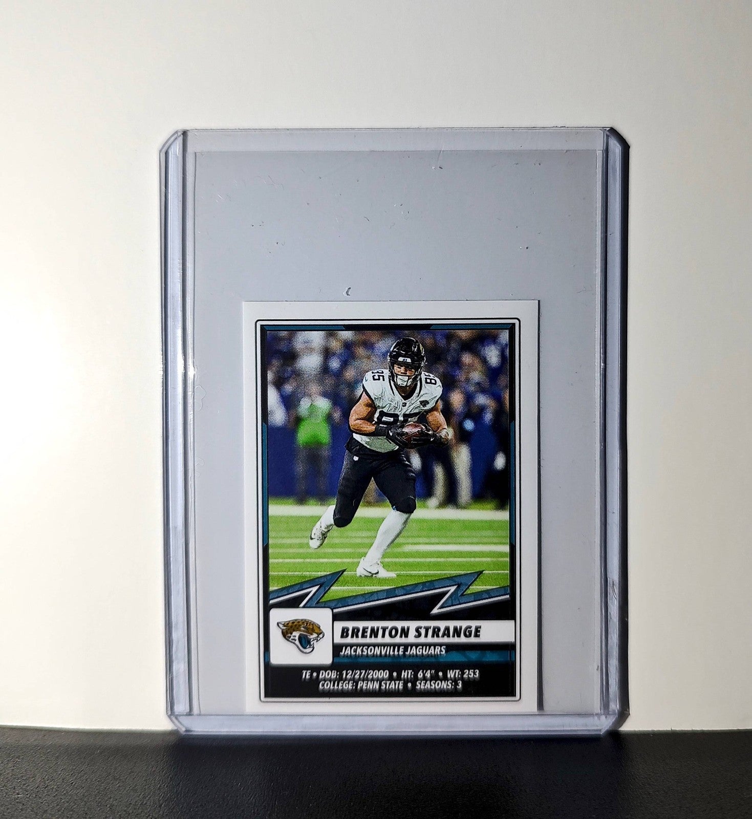 Brenton Strange 2025 Panini NFL #206 Sticker Jacksonville Jaguars