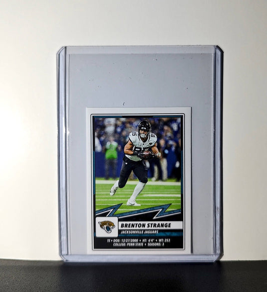 Brenton Strange 2025 Panini NFL #206 Sticker Jacksonville Jaguars