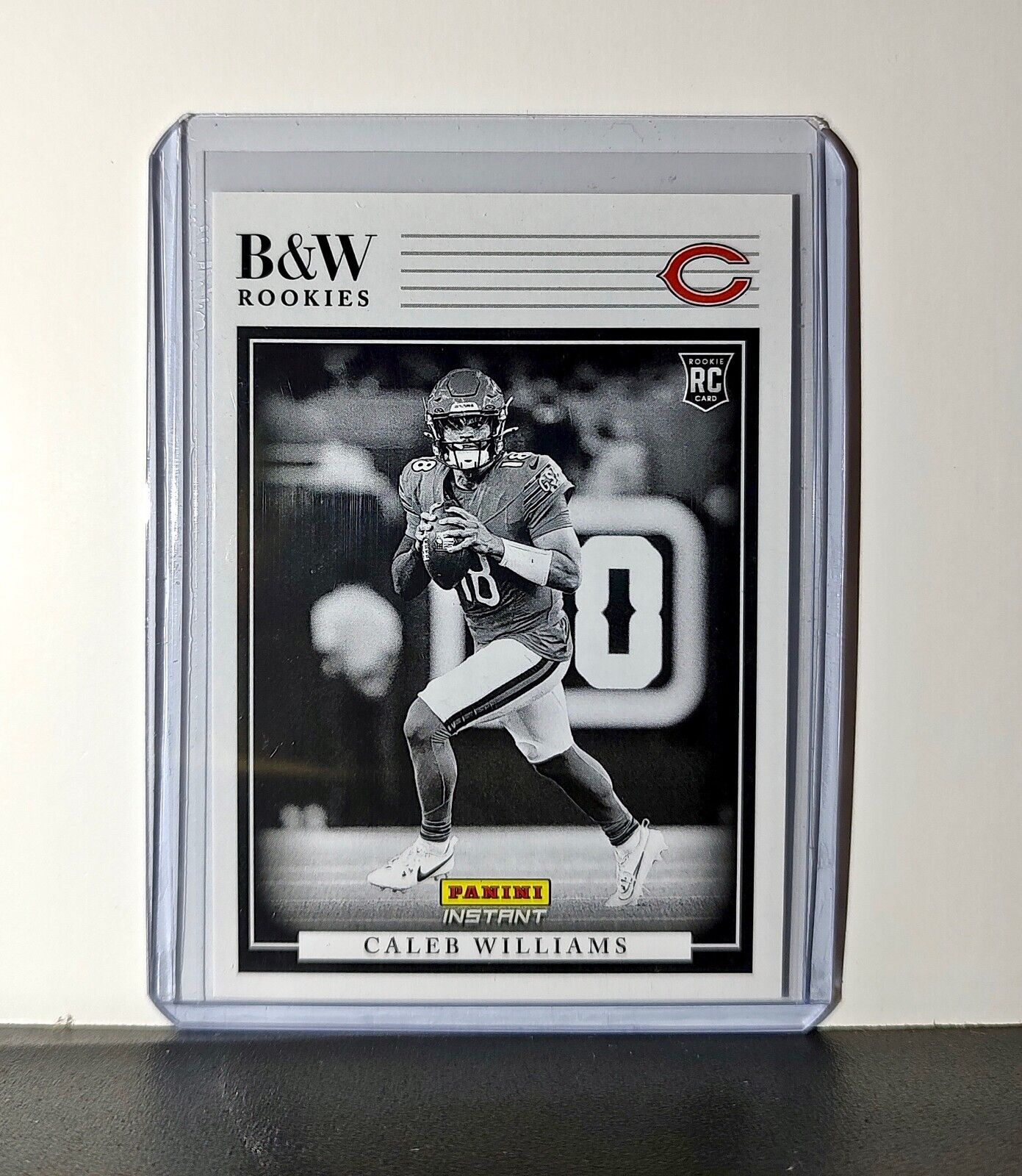 Caleb Williams 2024 Panini NFL #3 Black & White Rookies Card Bears 1 of 680