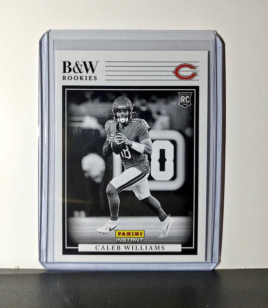 Caleb Williams 2024 Panini NFL #3 Black & White Rookies Card Bears 1 of 680