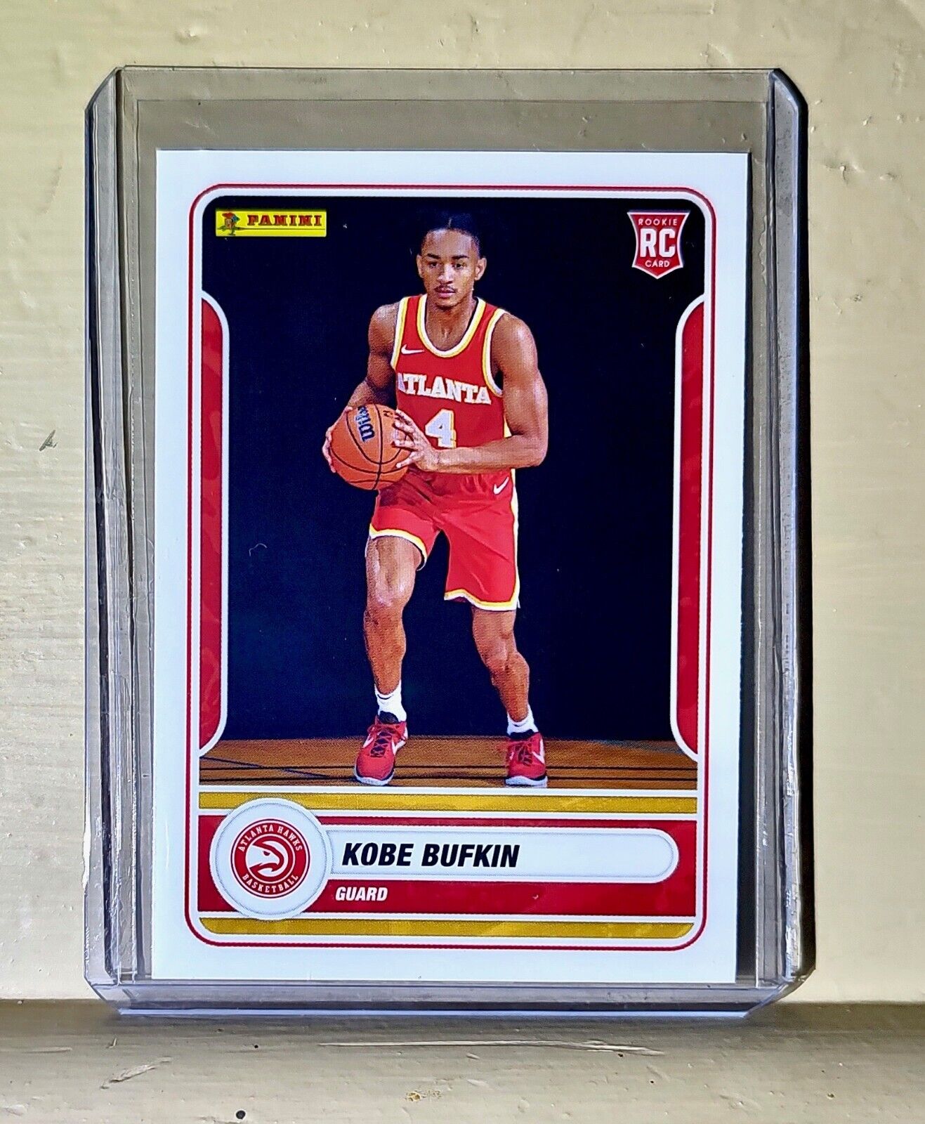 Kobe Bufkin 2023-24 Panini NBA Basketball #84 Rookie Card Atlanta Hawks