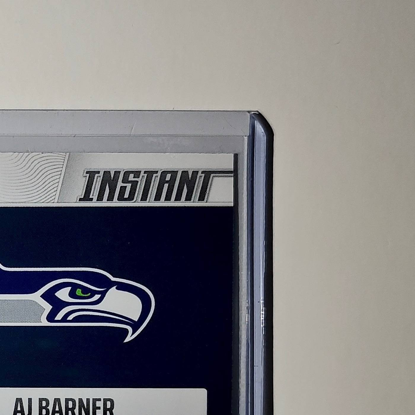 AJ Barner 2026 Panini NFL Super Bowl LIX Champions #33 Card Seattle Seahawks