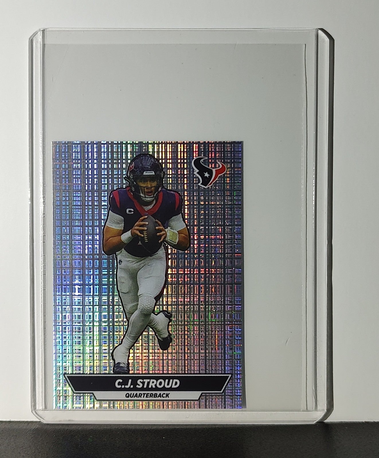 CJ Stroud 2024 Panini NFL #180 Foil Sticker Card Houston Texans
