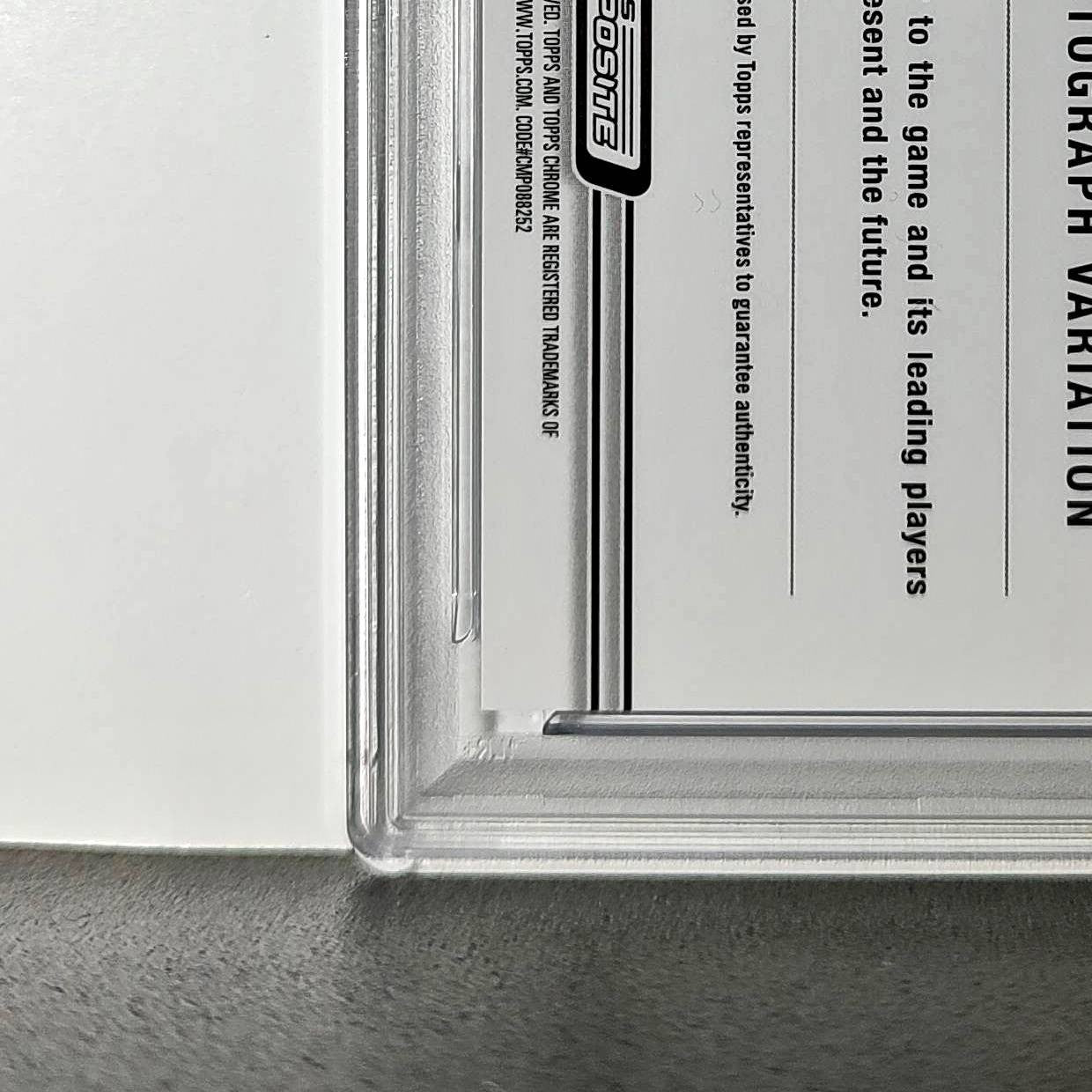 James White 2023 Topps Chrome #TCA-JWH Blue Refractor 12/150 PSA 10 Auto 10